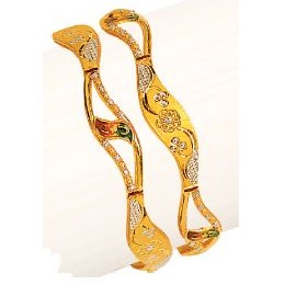 22K/916 Gold Antique Variya Kadli