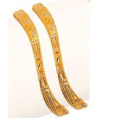 22K/916 Gold Antique Variya Kadli