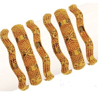 916 Gold Fancy Ladies Calcutti Bangle
