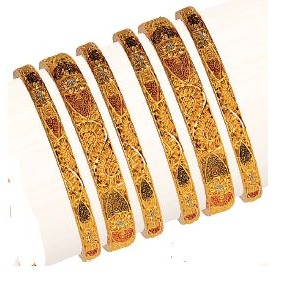 22K / 916 Gold Ladies Calcatti Bangle ( Pieces )