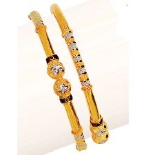 Gold 916 Single Pipe Modern Kadli