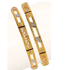 Gold 916 Double Pipe Kadli