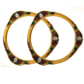 22K / 916 Gold Modern Stunning Antique Kadli