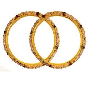 22K / 916 Gold Designer Antique Kadli