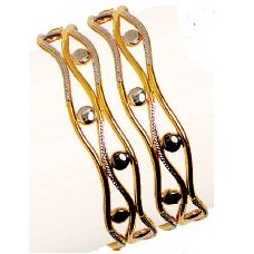 Designer Modern 916 Gold Vakiya Kadli