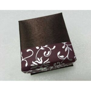 Velvet modern stylish jewellery box