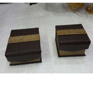 Modern stylish paper jewellery box