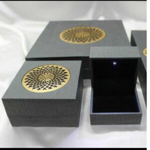 Wooden jewellery box
