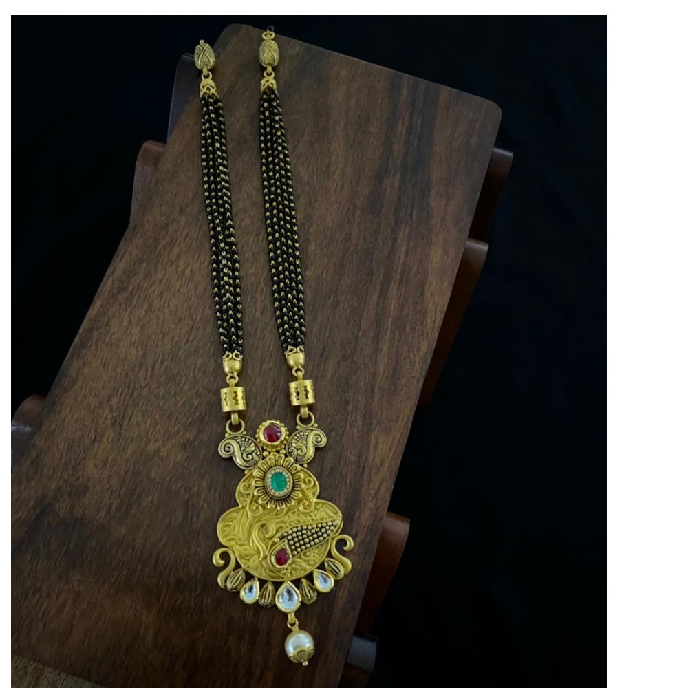 22KT Hallmark Gold New Ethnic Design Mangalsutra