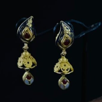 916 Gold classic Choker Hallmark Necklace Set - Image 2