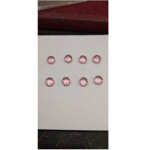 1.25ct Round Shape Pink Europa Brilliance Forever Stone
