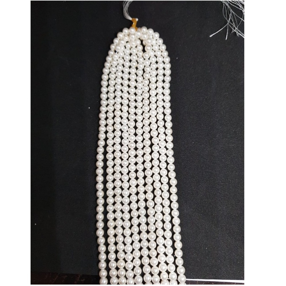 White Sellprel Europa Brilliance Forever Moti Mala