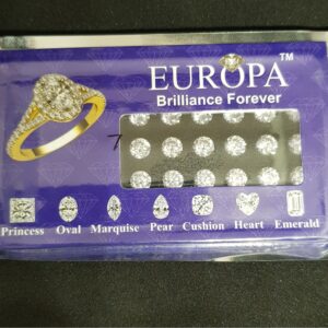 0.80 mm to 8.00 mm Round Cut Europa Stone