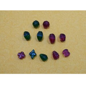 0.20ct oval multicolored pearl-moti