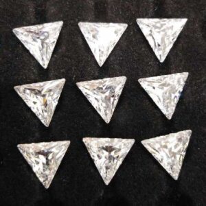 CZ Triangle Handmade Stone