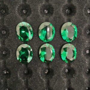 CZ Oval Handmade Stone