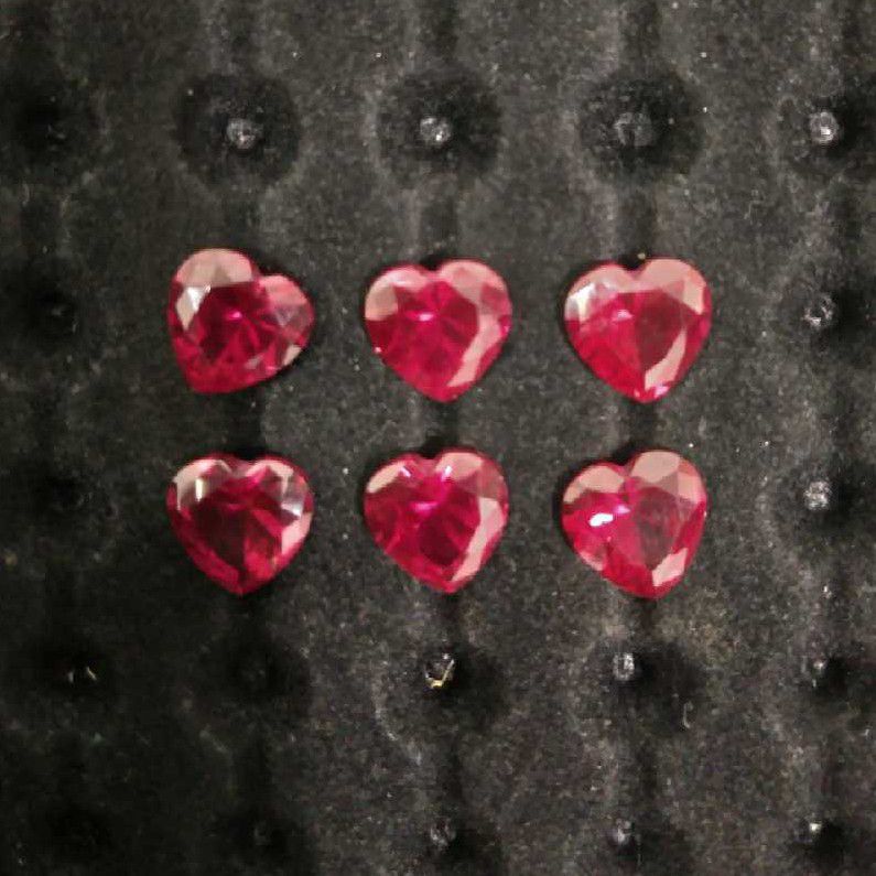 CZ Heart Colorful stones - Image 5