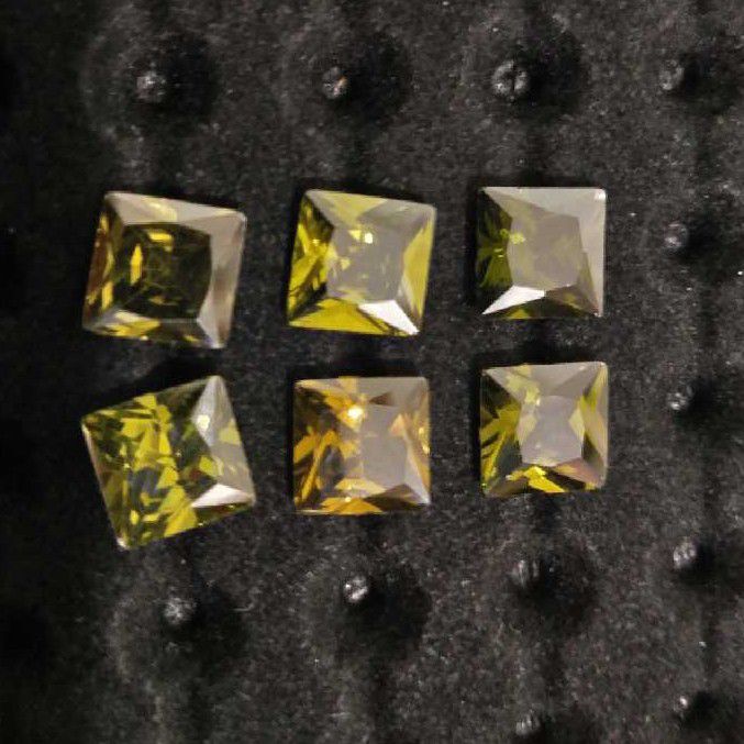 CZ Square Handmade Stone - Image 5