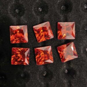 CZ Square Handmade Stone