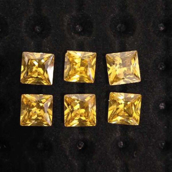 CZ Square Handmade Stone - Image 2