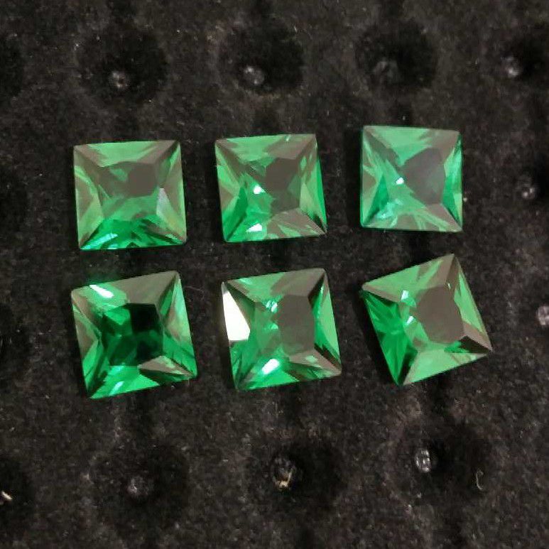 CZ Square Handmade Stone