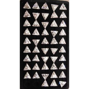Europa CZ Triangle Stone