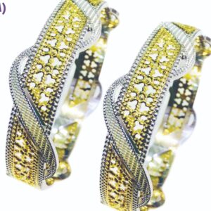 22KT Ladies Fusion CNC ganga jamuna bangles