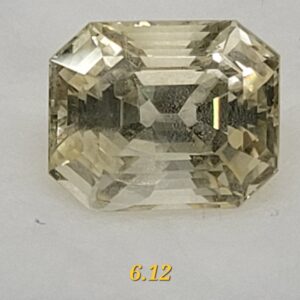 6.12ct square yellow yellow-sapphire-pukhraj