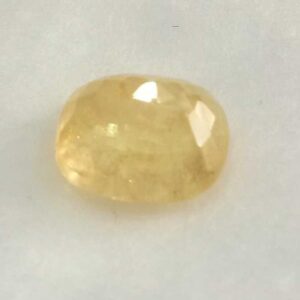 6.88ct cushion yellow yellow-sapphire-pukhraj