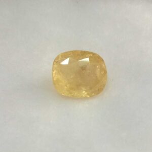 6.88ct cushion yellow yellow-sapphire-pukhraj