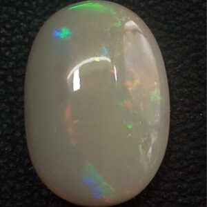 4.99ct oval multicolored opal