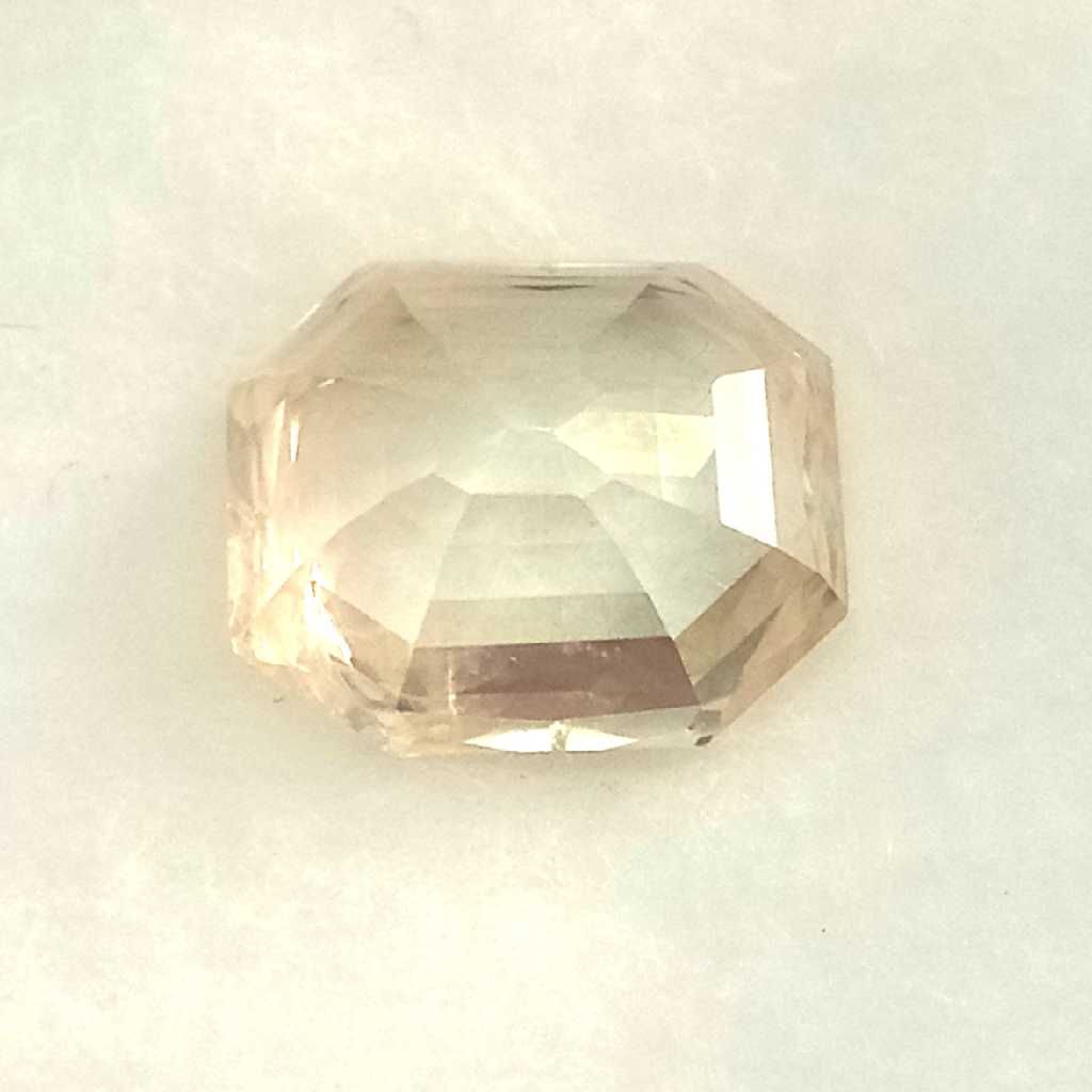7.93ct rectangle yellow-sapphire-pukhraj - Image 2