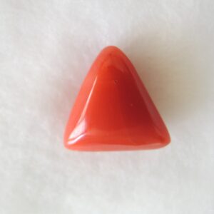 6.30ct triangle natural red-coral (mungaa) KBG-C36