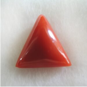 4.64ct triangle natural red-coral (mungaa) KBG-C35