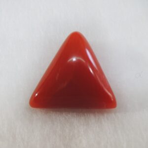 4.04ct triangle natural red-coral (mungaa) KBG-023