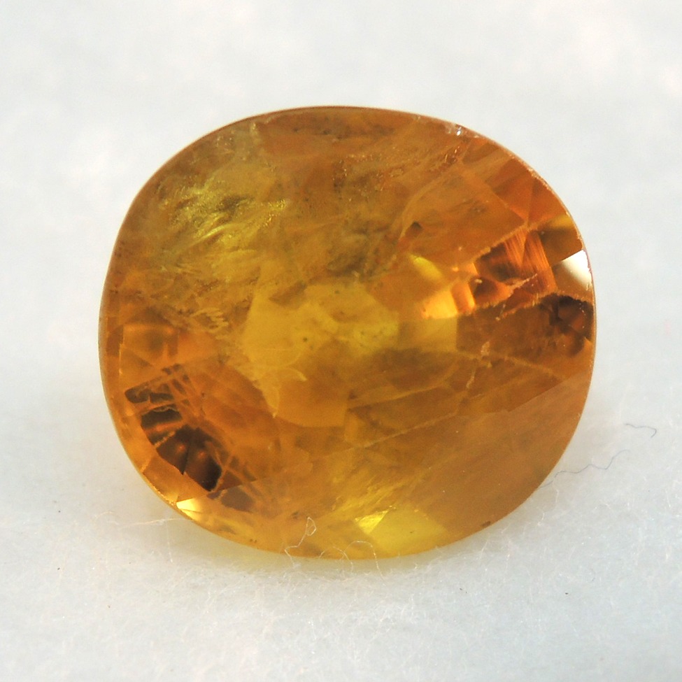 6.09ct oval natural yellow-sapphire (pukhraj) KBG-S15