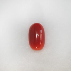 5.03ct (5.52 ratti) oval natural red-coral (mungaa) KBG-C007