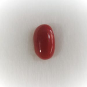 3.52ct oval natural red-coral (mungaa) KNG-C002