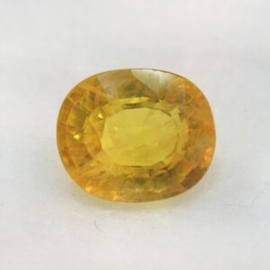 3.79ct oval natural yellow-sapphire (pukhraj) KBG-S010