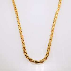 22k barfi chain for men