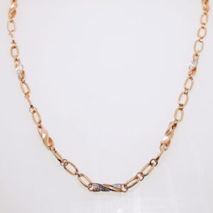 Hollow chain for men