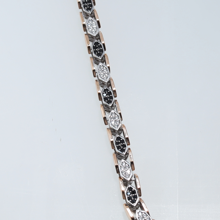 Italian stone studded gents chain - Image 2