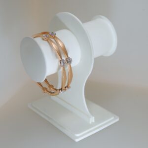 18K Rose Gold Fancy Bangles