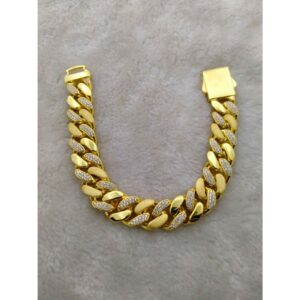 White Stone Gents bracelet