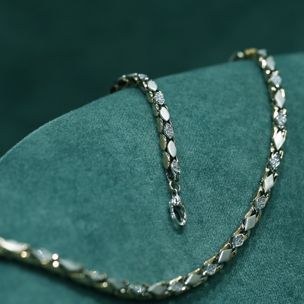 18K gold designer chain