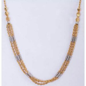 22K / 916 Gold Ladies 3 Line Ethical Mala