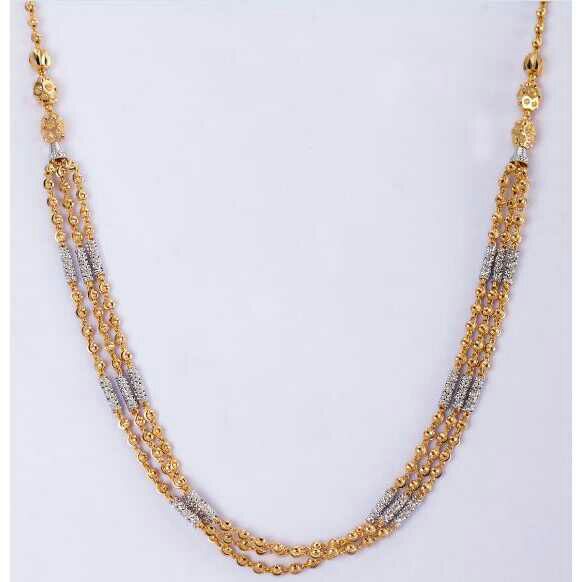 22K / 916 Gold Ladies 3 Line Ethical Mala