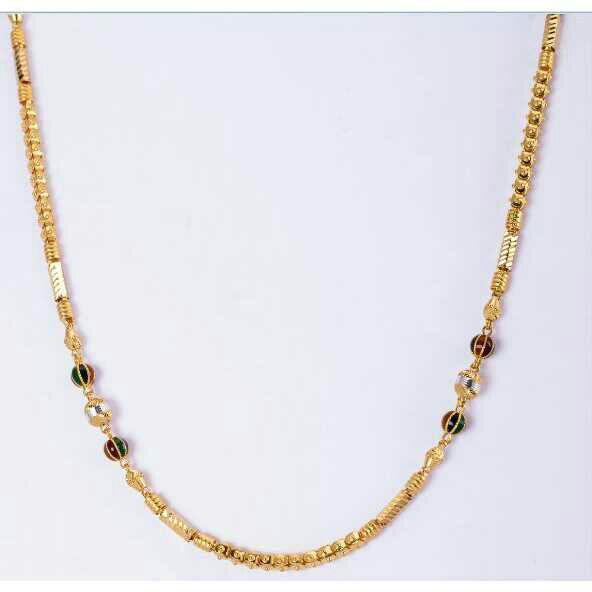 22kt Gold Handmade Fancy Ladies Chain