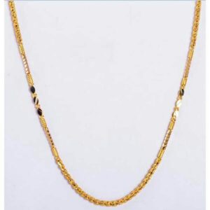 22kt Gold Ladies Handmade Fancy Chain