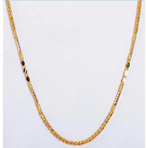 22kt Gold Ladies Handmade Fancy Chain